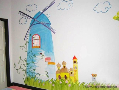 儿童房彩绘2